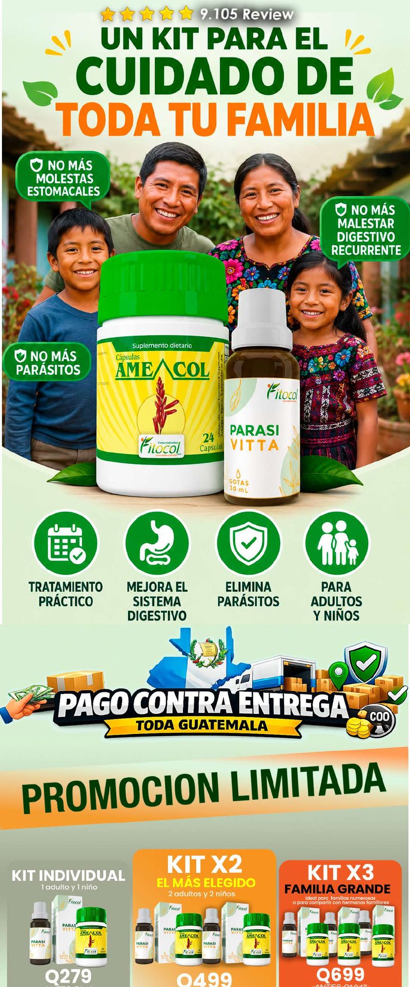 KIT AMECOL - PARASIVITTA